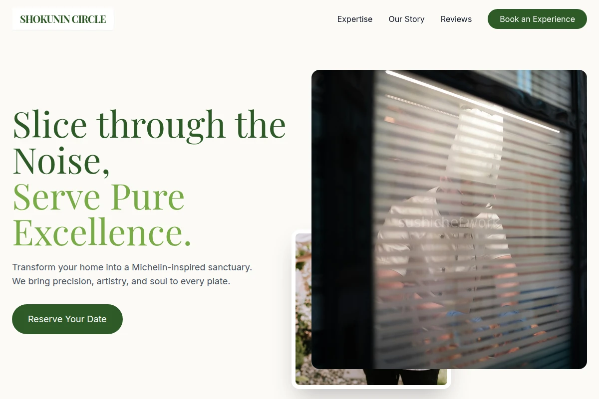 Experience Private Chef